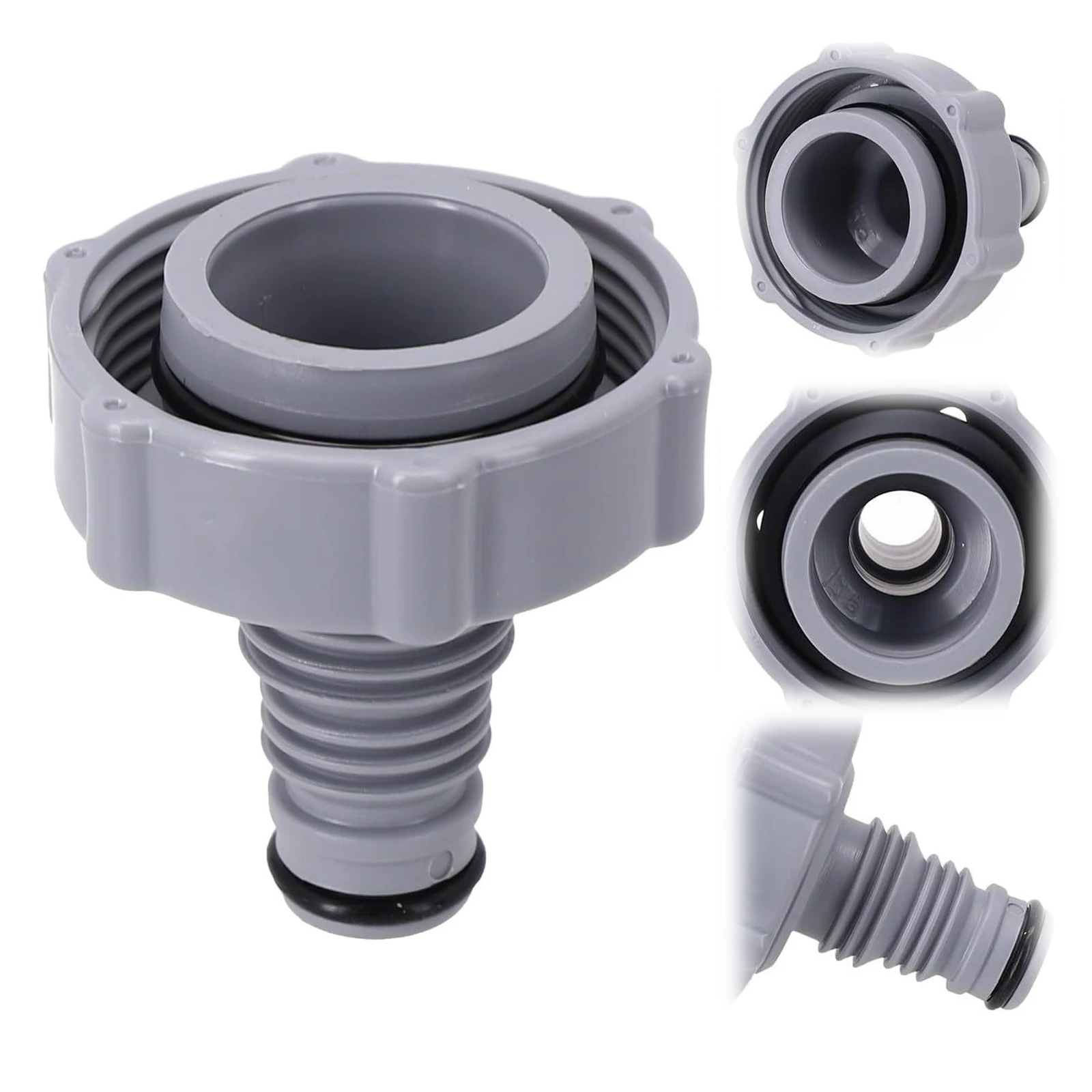 For Bestways P6H1419 Pool Hose Adapter & Cleaning Connector Swimming Pools Drain Valves Compatible for Bestways P6H1419 Hose