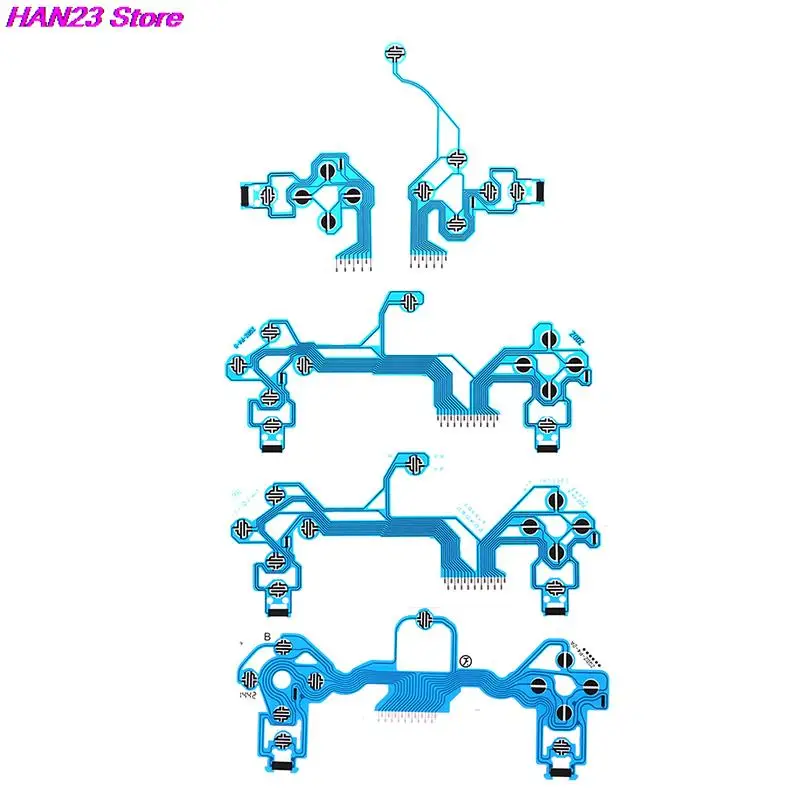For PS4 DS4 PRO Slim Controller Conductive Film Blue Film JDM 050 040 030 010