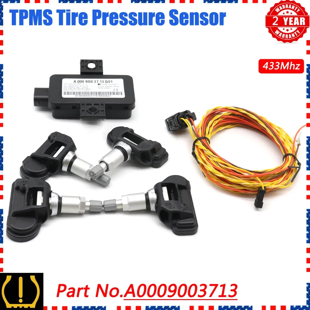 TPMS Tire Pressure Sensor Monitoring System RDC Control Unit A0009003713 for Mercedes-Benz C CLASS C43 W205 GLC X253 W253 18-20