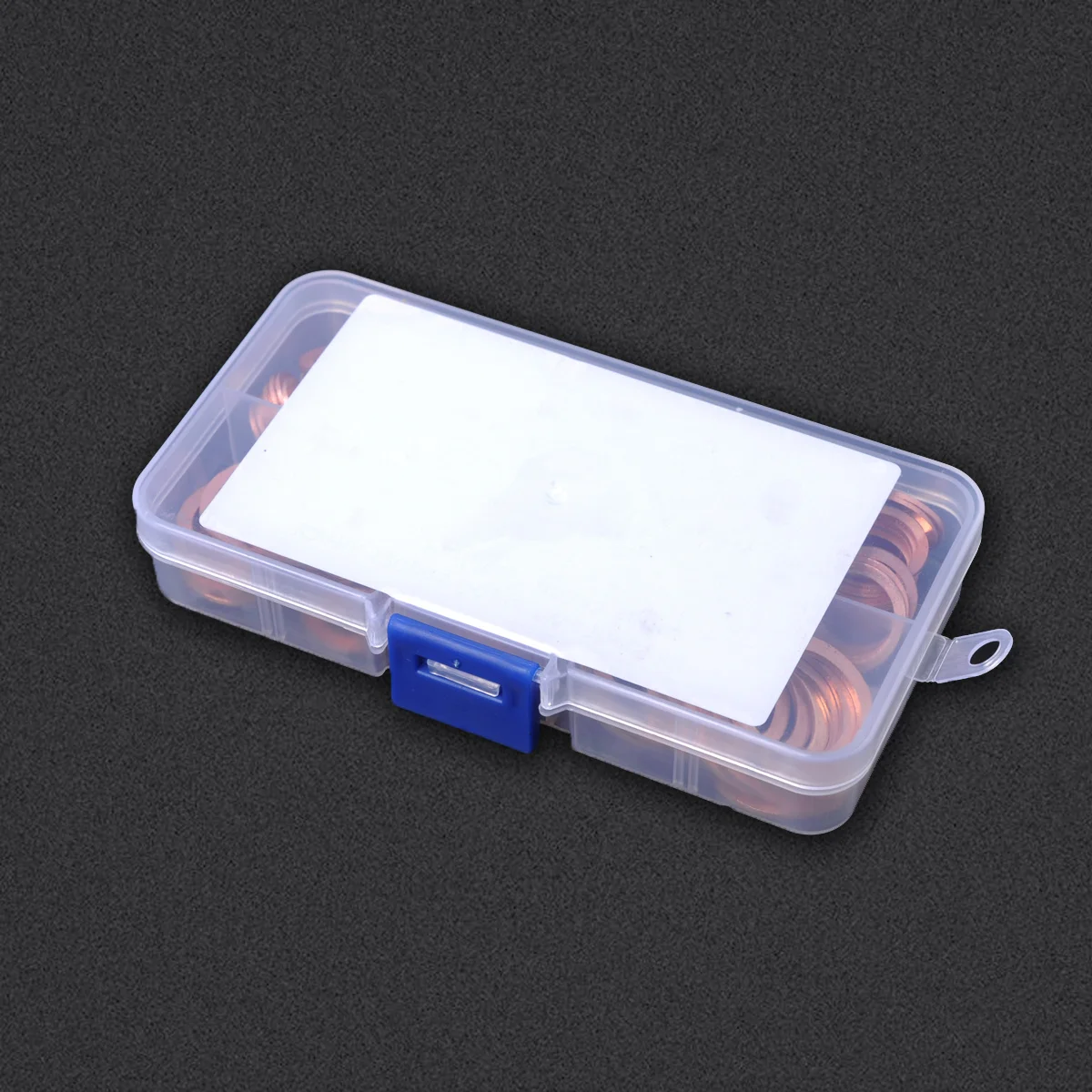 

120Pcs Copper Washer Set Flat Sealing Washers Assortment Metric Sizes for Car Marine Generator Hydraulic Fittings High Thermal