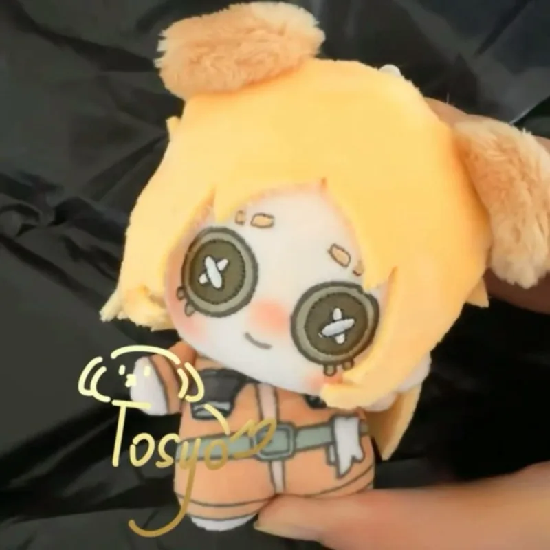 10CM Anime Identity V Tracy Reznik Attribute Plush Dress Up Cotton Doll Cosplay Clothes Pendant Keychain Plushie Toys for Kids