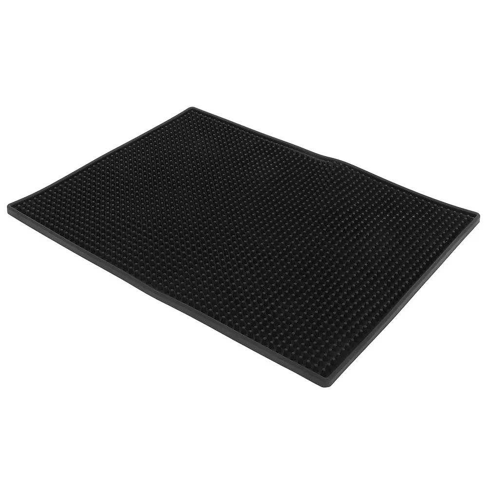 

Electric Push-slide Anti-slip Pad 20x30cm Durable PVC Hairdressing Tool Organizer Non-skid Mat Salon Storage Cushion Scissors