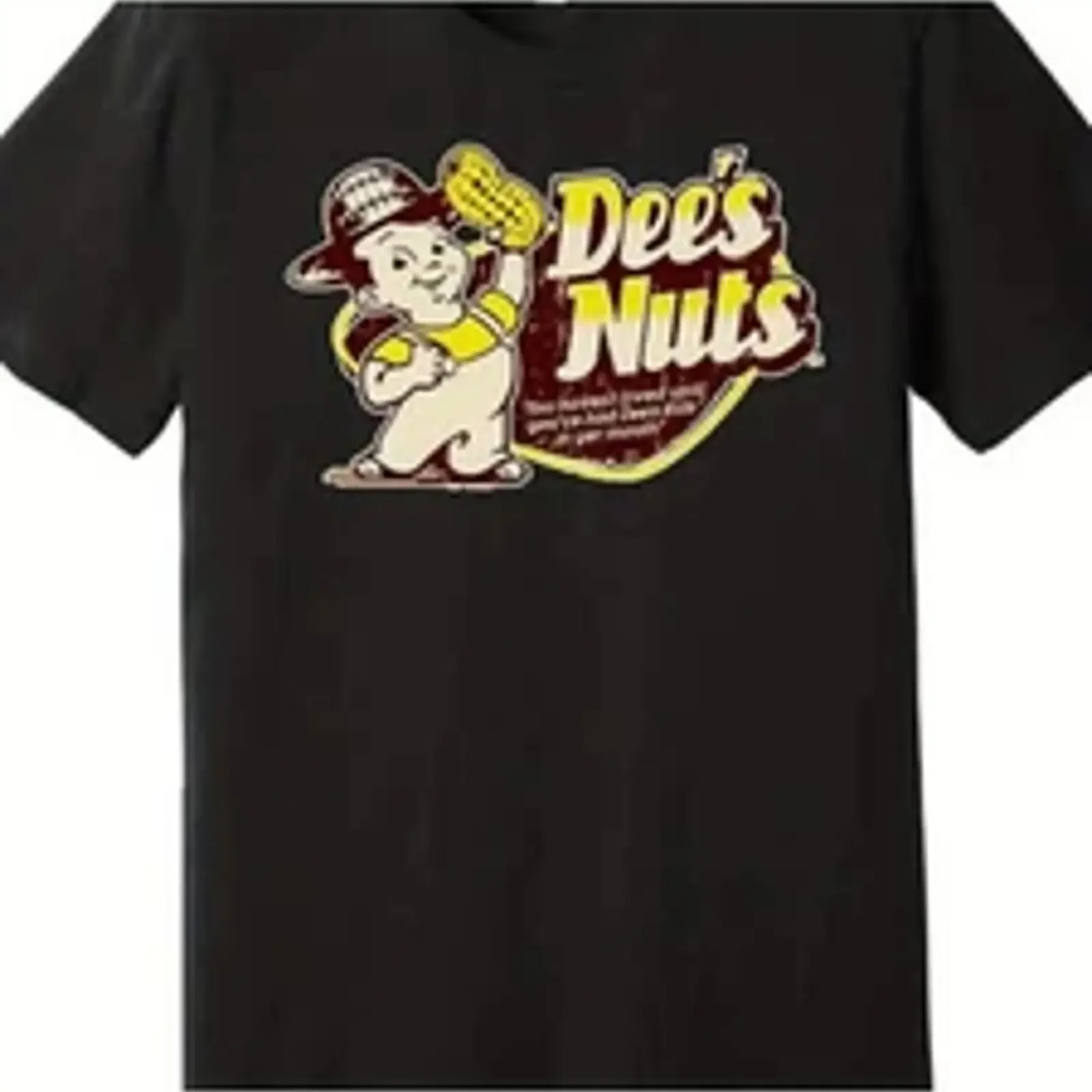 Funny Vintage Dees Nuts Logo Premium T Shirt 231073 Men s  Gra vintage Washed streetwear homme Versatile Stylish Breathable