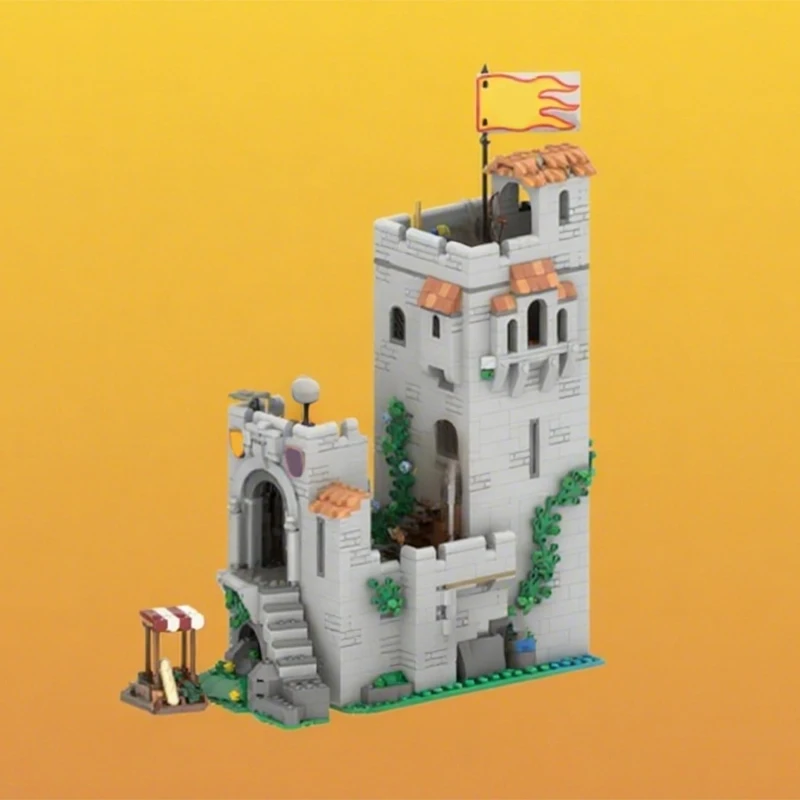 1652pcs MOC Lion Knights Configurable Part 1 Castle Model Toy Building Blocks Architecture Christmas Gift DIY Assemble Birthday
