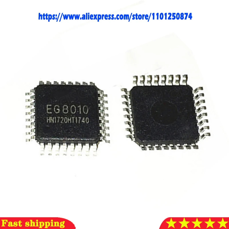5pcs/lot EG8010 8010 LQFP-32 In Stock