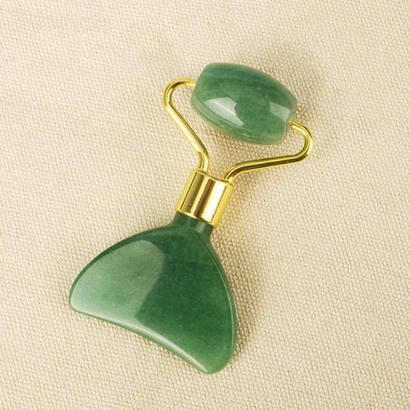 Double Head Multi-purpose Massage Stick Roller Jade Face Health Care Firming Skin Reducing Wrinkles Scraping Relaxing Tendons