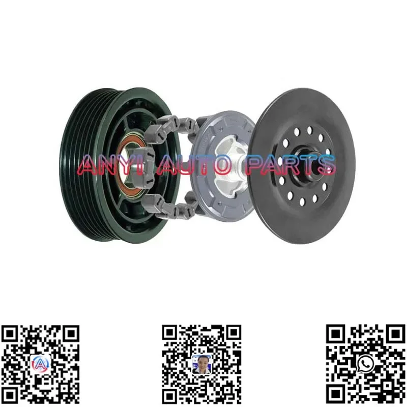 

НОВЫЙ КОМПЛЕКТ СЦЕПЛЕНИЯ Компрессора кондиционера CA004 6EU14C 6PK 120-125MM для TOYOTA AURIS 8831002650 88310-02650 8831002680 88310-02680