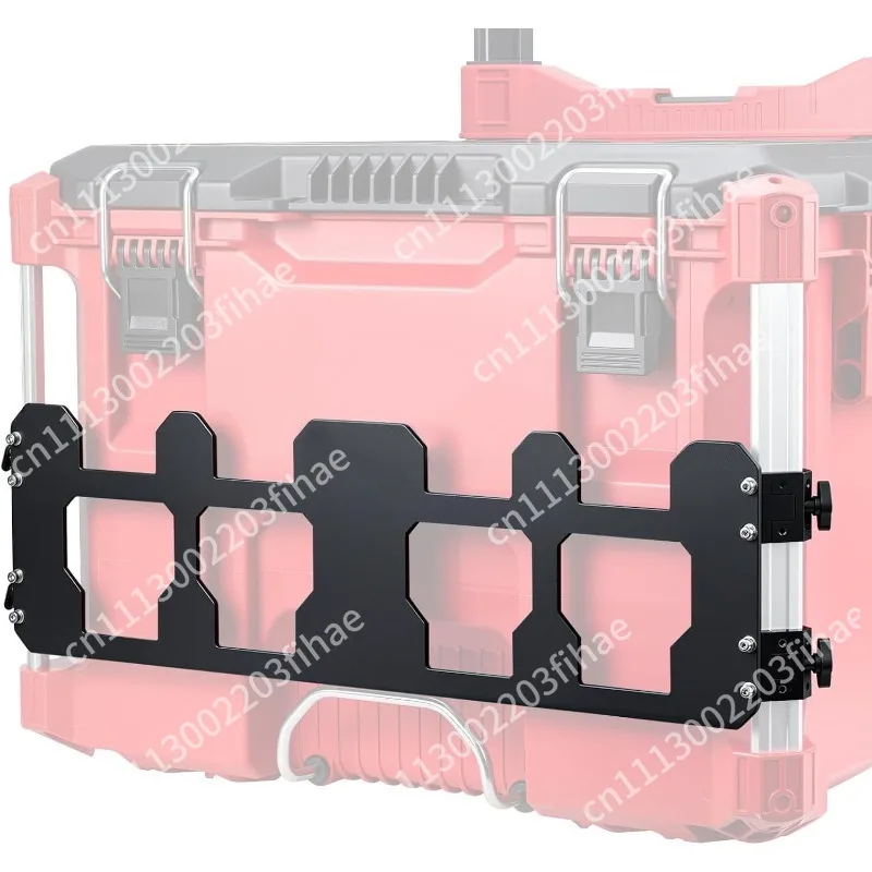 Packaging mounting plate compatible with Milwaukee packaging toolbox, packing box, toolbox storage box support 2 pieces