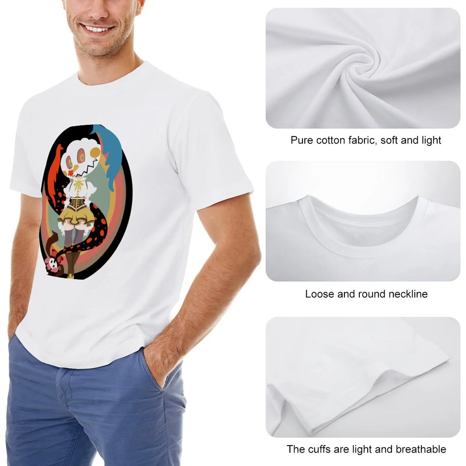 Chomp CHOMP T-Shirt boys white t shirts customized t shirts Blouse anime clothes oversized t shirt men