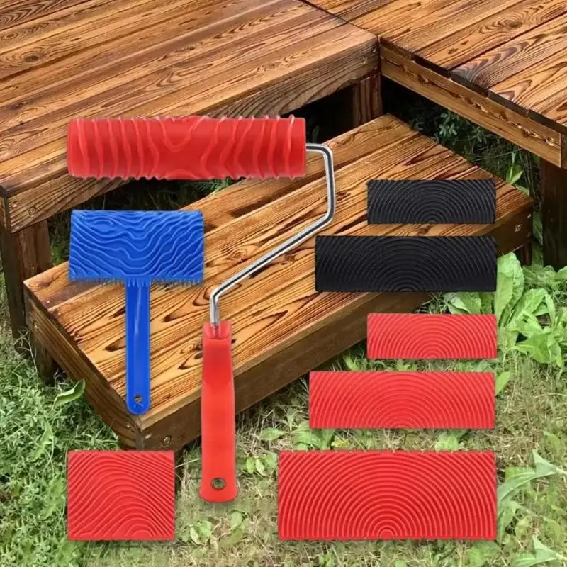 E5BE Safe strukturierte Lackwalze mit ergonomisch