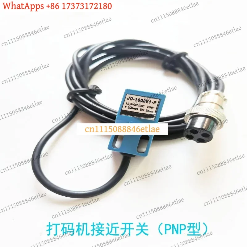 k3 JD-1808E1-P PNP Inductive Proximity Switch, Replacement Sensor for HP-241 Hot Coding Machine