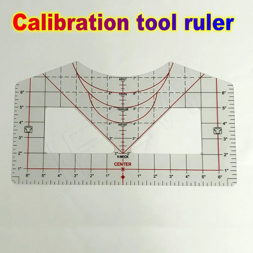 DTF Align Lineal DTG Shirt DTF Alignment Lineal Tool Set Acryl T-Shirt Lineal Guide to Center Designs für Vinyl HTV Alignment Kit