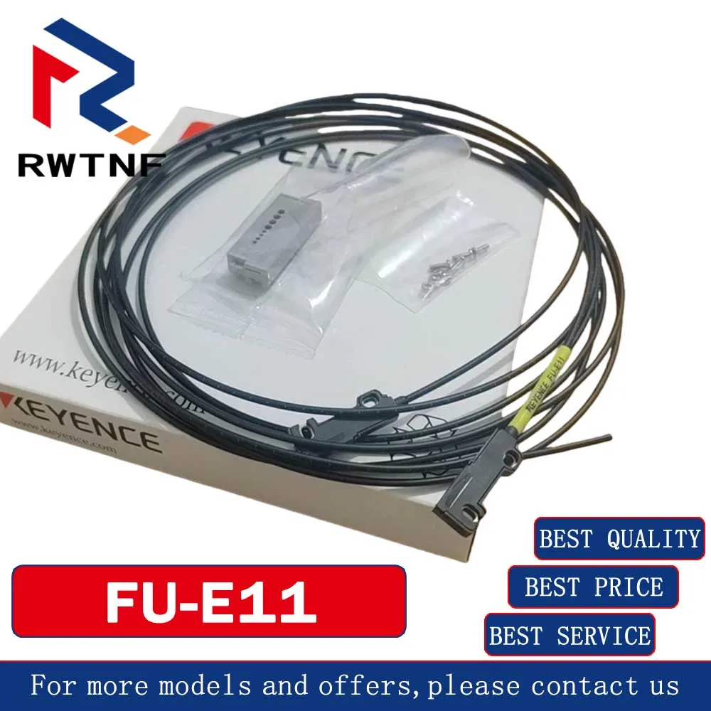 Brand New Genuine FU-E11 KEYENCE 11mm area fiber optic sensor high precision