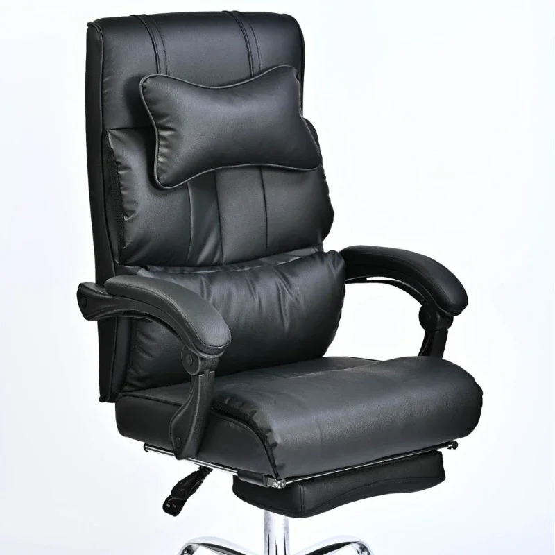 

Boss chair, can lie down cat paw leather office, comfortable computer chair home lazy sedentary