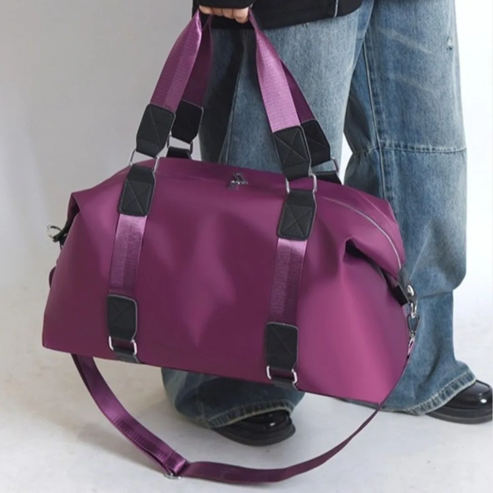 

Модная дорожная сумка большой вместимости, водонепроницаемая легкая сумка для йоги, портативная разделительная сумка для влажной и сухой уборки, сумка для спортзала