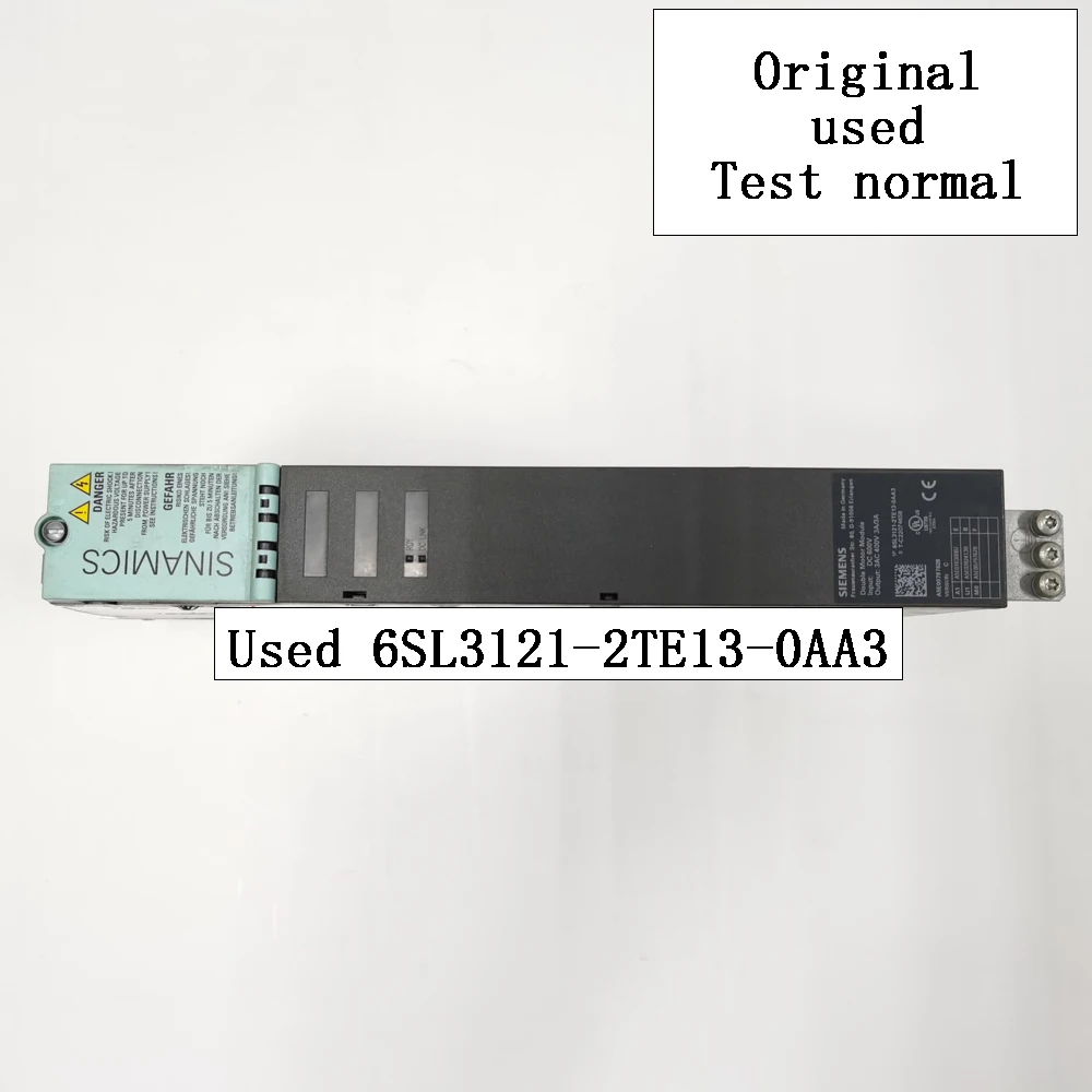 Original 6SL3121-2TE13-0AA3 Siemens S120 dual-axis 3A inverter drive module