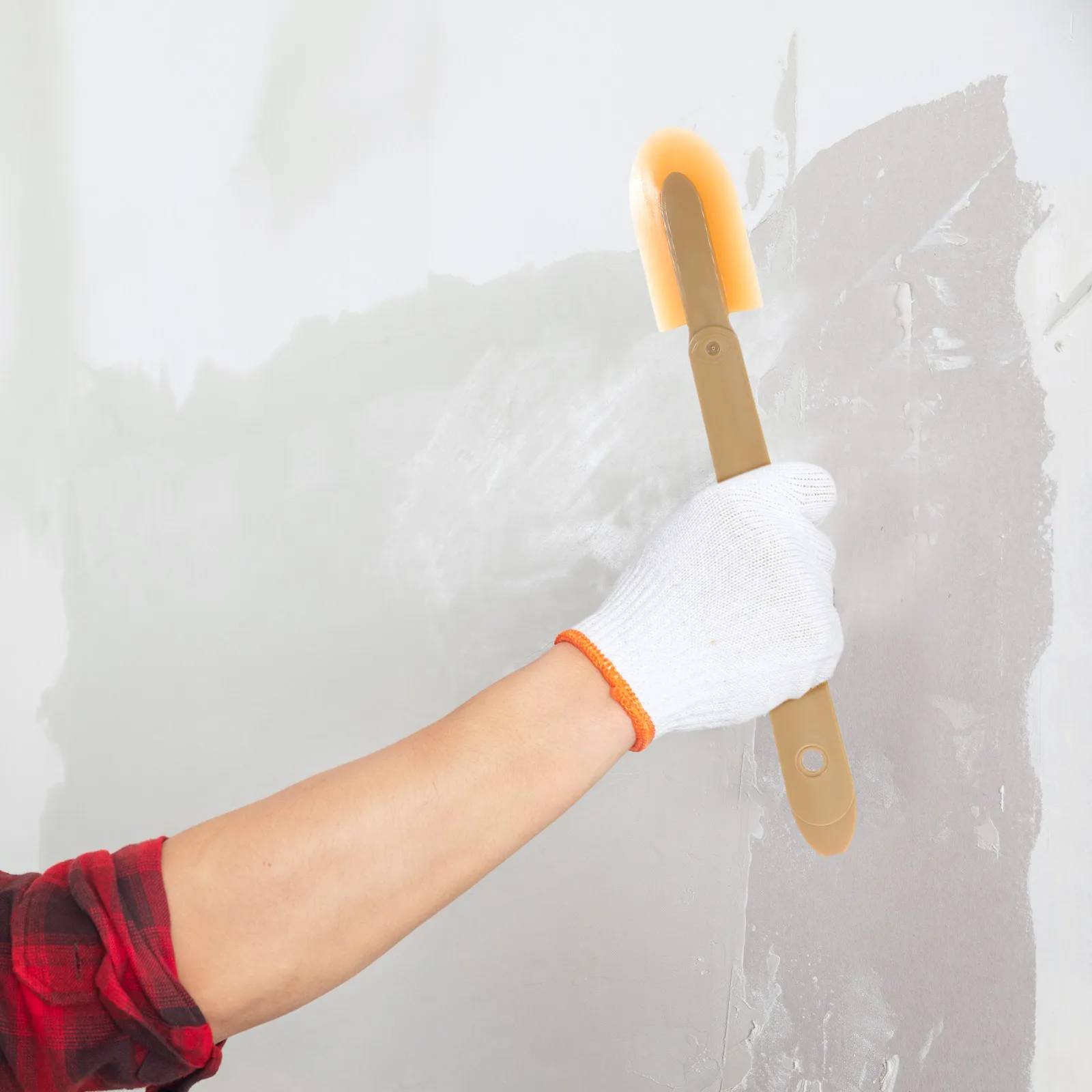 

Набор для финишной обработки швов из 4 предметов: ручной распределитель герметика, скребок с удлиненной ручкой для ремонта плитки и кирпича на кухне и в ванной