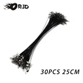 Black 30pcs 25cm
