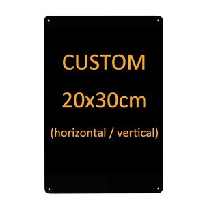 DIY Kustom Pelat Logam Pola Dinding Tanda Timah Dekorasi Rumah Poster Papan Retro Pencetakan Pribadi Gambar Teks Plakat Pelat Timah 8 pelat logam kustom penjualan terbaik - №