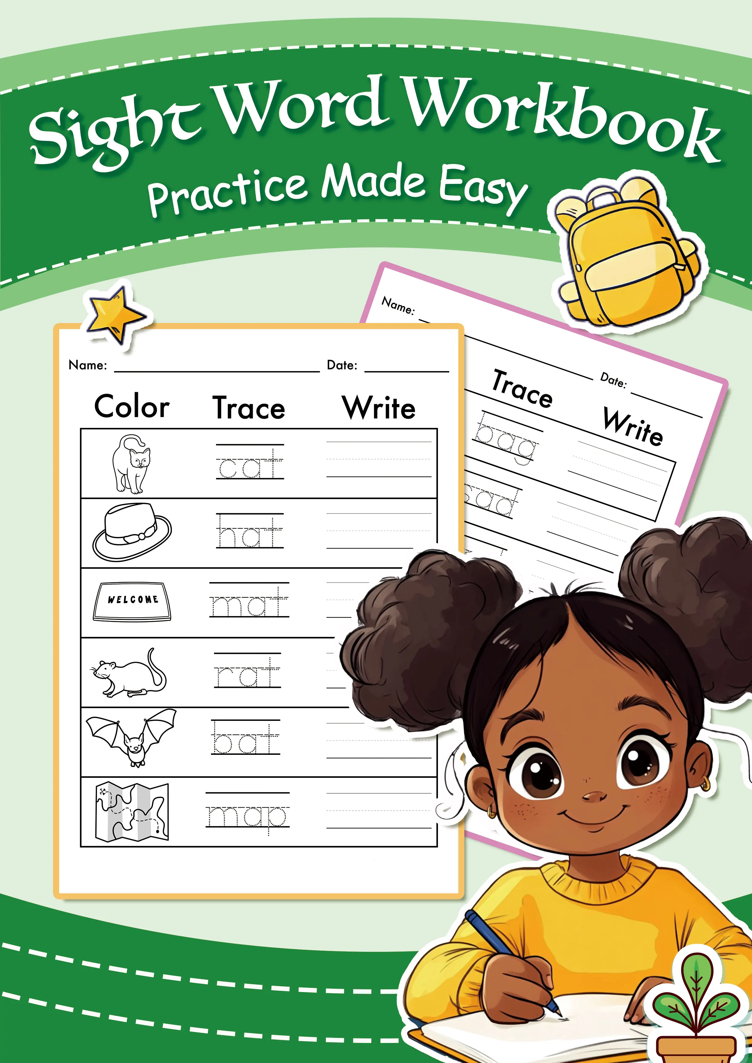

Write, Color, and Spell: An Interactive Word Book