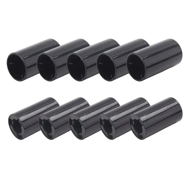 [retail-tx]-pacote-com-10-adaptadores-de-bateria-aa-para-tamanho-c-espacadores-de-tamanho-aa-para-c-estojo-conversor-de-bateria-aa-para-tamanho-c-preto