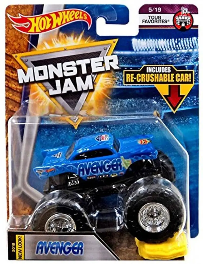 

HOT WHEELS 1:64 Monster Jam bone busters sonsua jester mutt Collection of die cast alloy trolley model ornaments