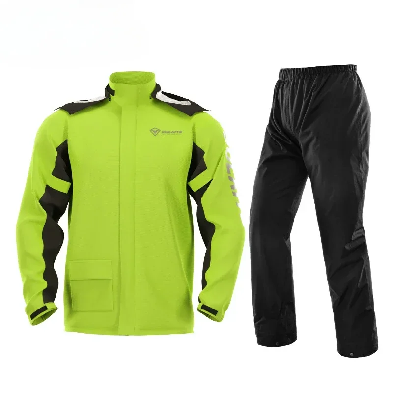 Motorregenjas Heren Dames Waterdicht 100% Motorrijder Regenjas Pak Moto Regenjas Regenjas Jas Broek Biker Regenset