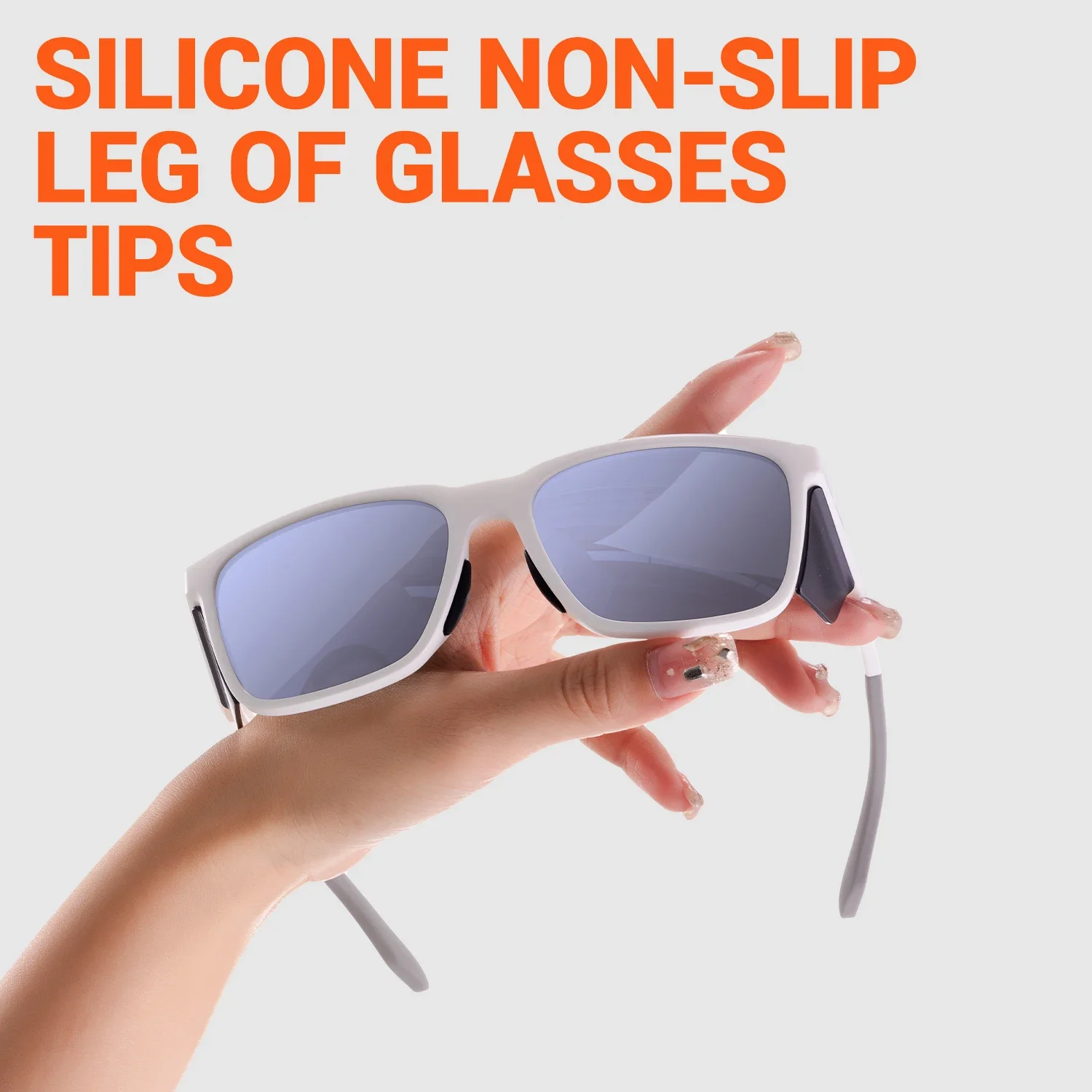 Kapvoe Polarisierte Gletscher Sonnenbrille Mode Sport Sonnenbrille Männer Radfahren Gläser Frauen Gläser Winddicht UV400 Gläser Angeln