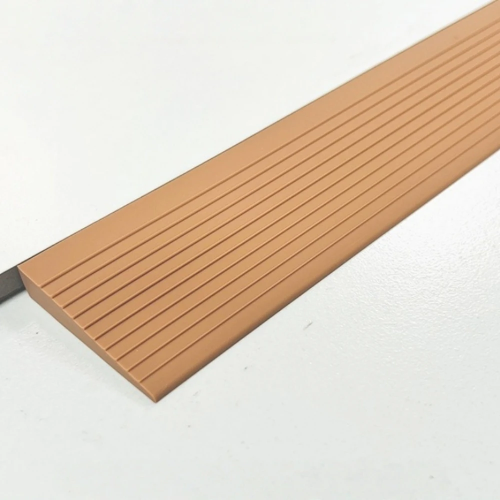 Tapis de rampe polyvalent 0.9m/35.43 pouces, 1 pièce, rampe de seuil de porte, auto-adhésive, Durabl