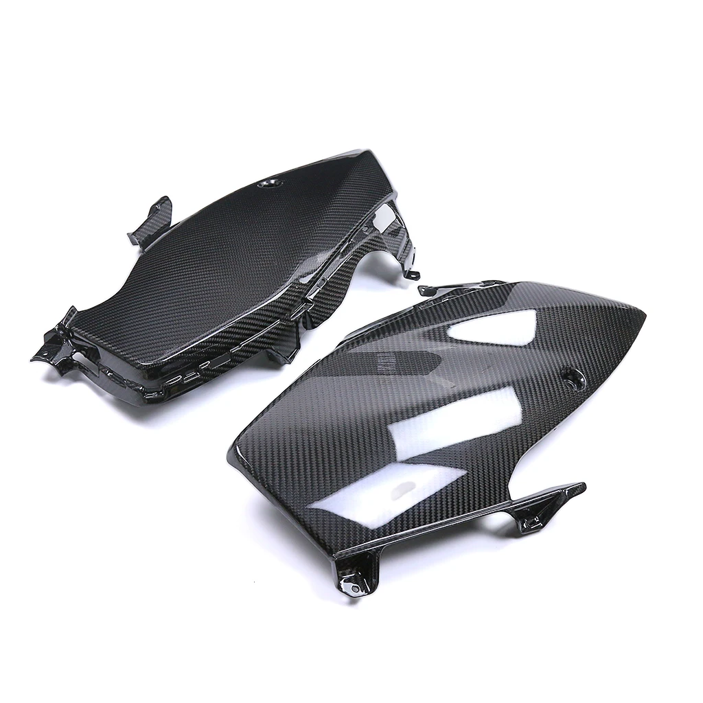 For SUZUKI GSX1300R Hayabusa 2021 2022 2023 2024 Motorcycle Carbon Fiber Knee Side Panels With Winglets Trim Fairings Accessorie image 5