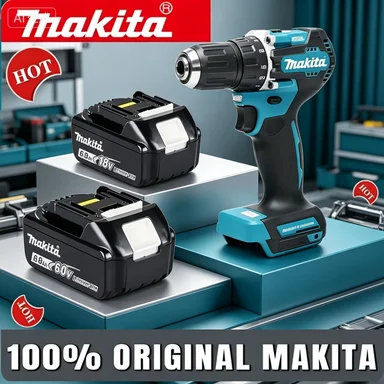 

100% Original Makita 6Ah/5Ah/3Ah for Makita 18V Battery BL1830B BL1850B BL1850 BL1840 BL1860 BL1815 Replacement Lithium Battery