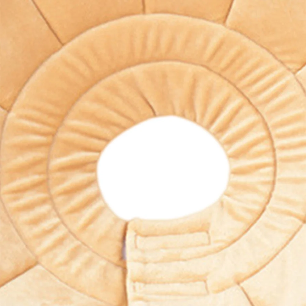 

Pet Dog Recovery Collar Lion Style Unique Closure Easy Adjust Protective Cone for Puppy Cat Size S Elizabethan Pet Collar