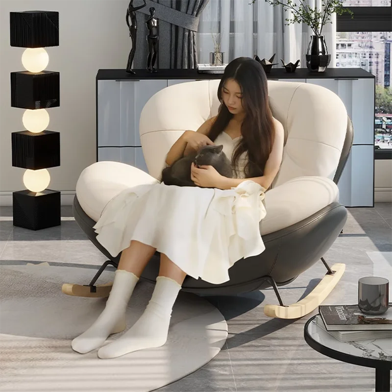 Sofa Modern Lounge Accent Reclining Relax Chair Sofas Minimalist Swing Meditation Relax Chair White Muebles Room Furniture