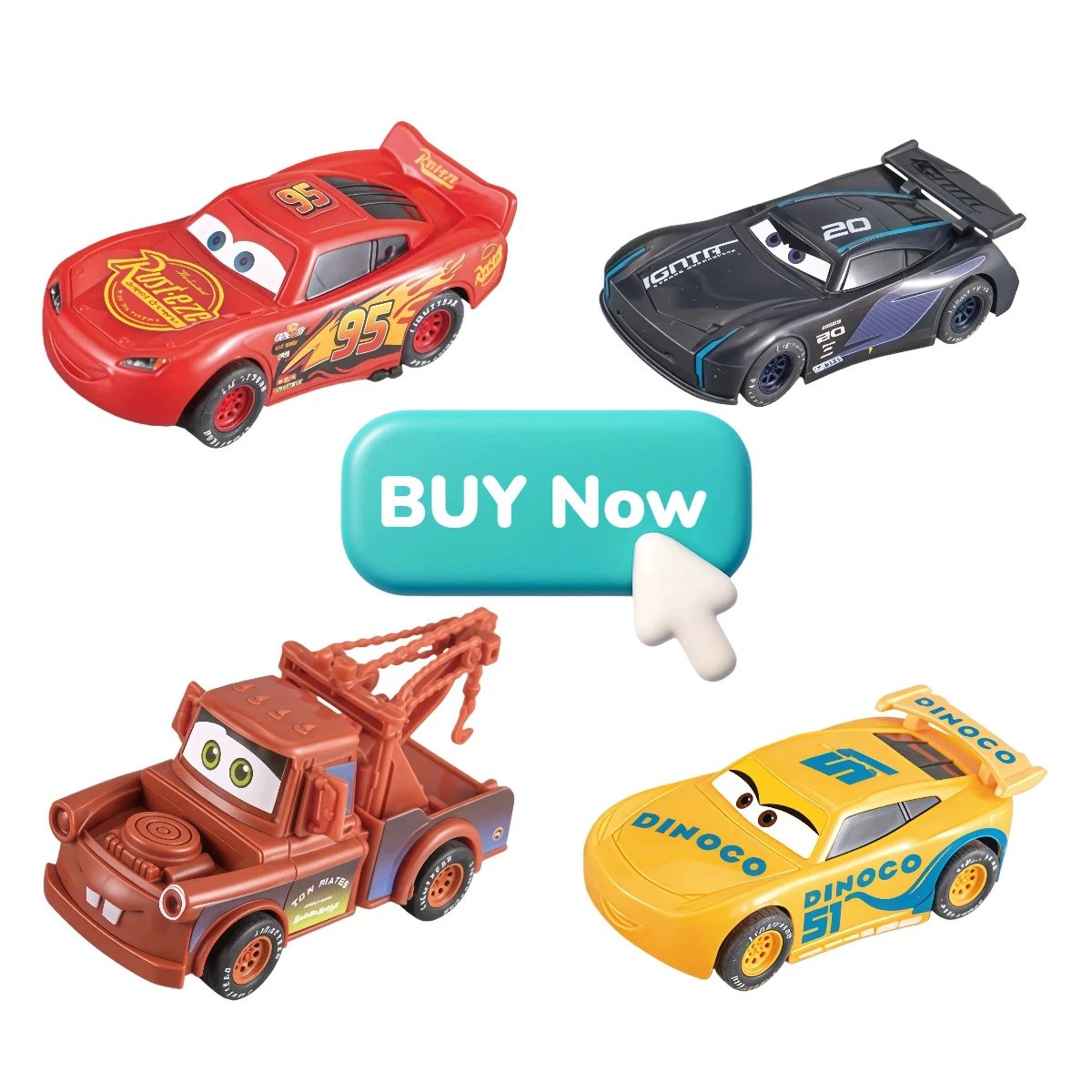 

Disney Toy Story Toys Lightning Mcqueen Mack Коллекция дяди, литые автомобили, автомобиль из сплава, игрушечная модель для детей, подарки