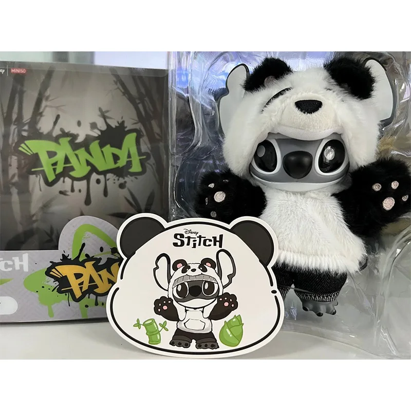Miniso Stitch Genz Street Limited Edition Vinyl-Anhängerbox – Anime-Figur, Raumdekoration, Sammlung, Geschenkspielzeug, trendige Blindbox