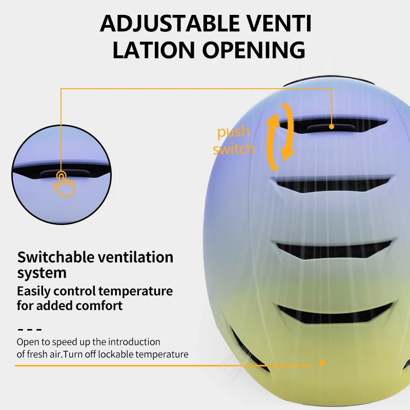 Casco da sci professionale integrato Horntour calore anticollisione per uomini e donne attrezzatura da sci a tavola doppia a tavola singola per esterni