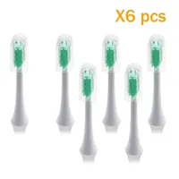 6PCS electric tooth brush head for SOOCAS X3 X1 X5 for xiaomi SOOCARE X1 X3 sonic Replacement Deep Cleaning Brush Heads