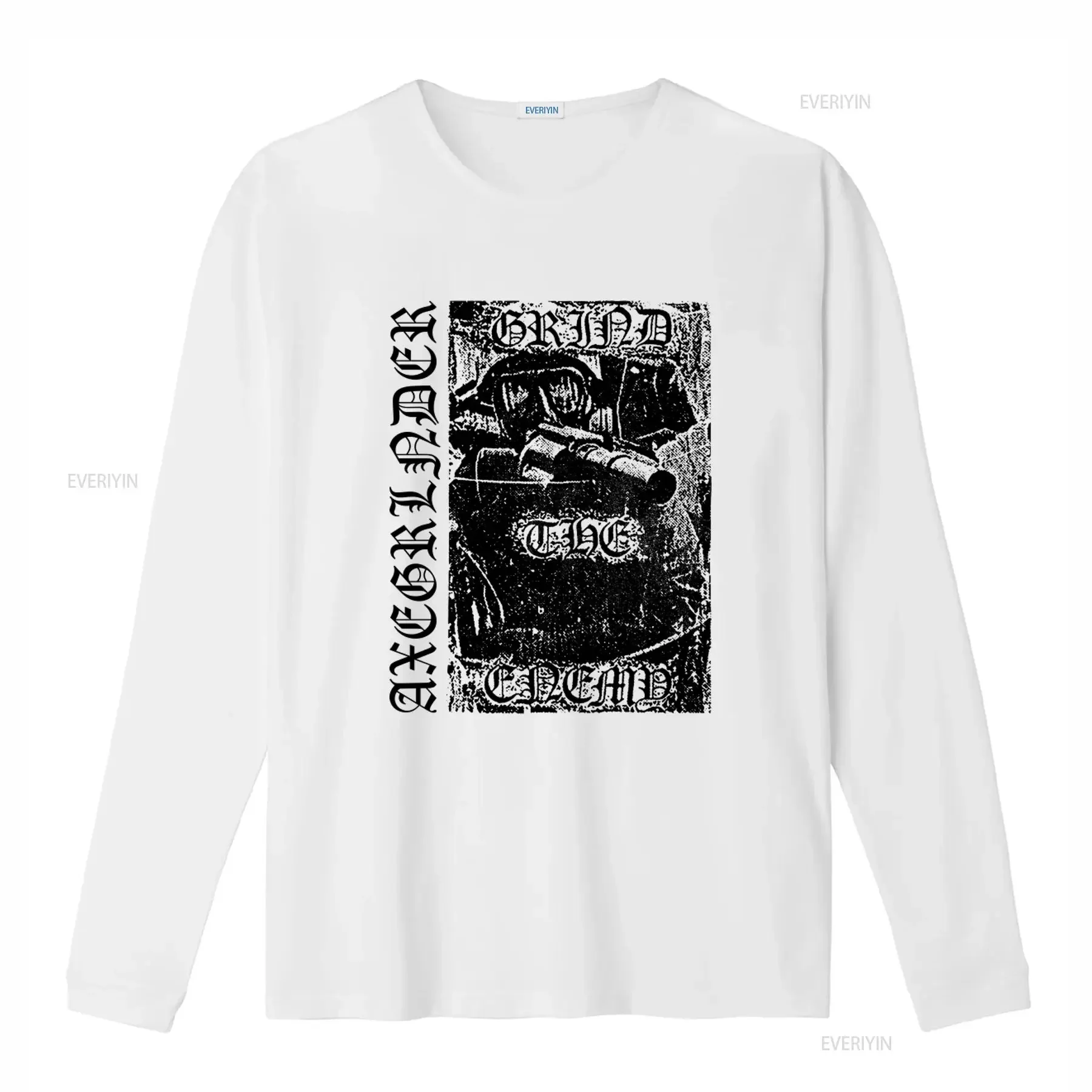 Axegrinder SAND T shirt Crust Punk Amebix Deviated Instinct Print  vintage Washed Stretched Slightly Unisex Stylish