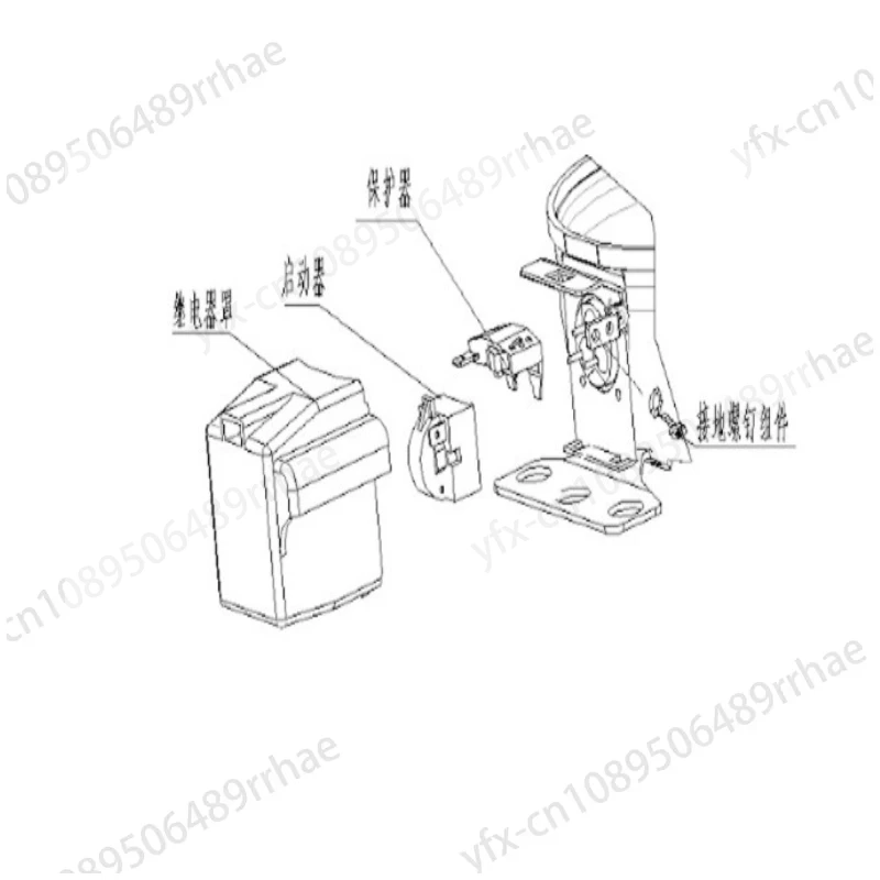 Suitable for LG refrigerator inverter compressor FMA088NBMA FLD165NBMA