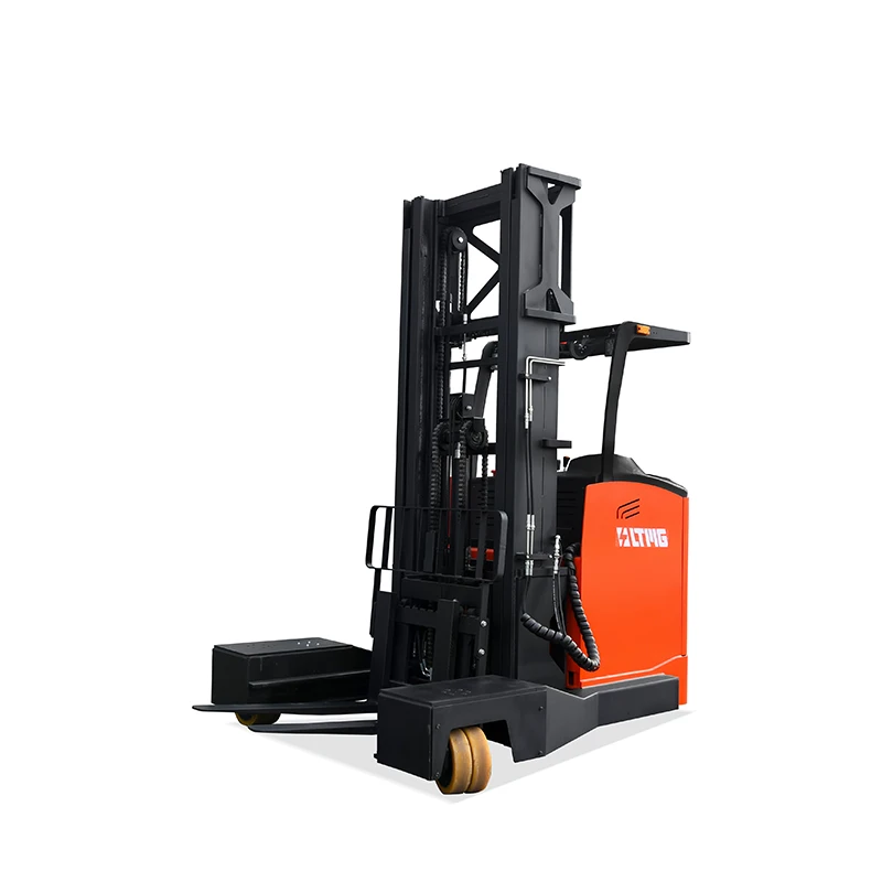 3000kg Electric Four Direction Reach Forklift 4 Way Reach Electric Stacker Eps 3 Ton Reach Truck  Stacker with 4 Direction