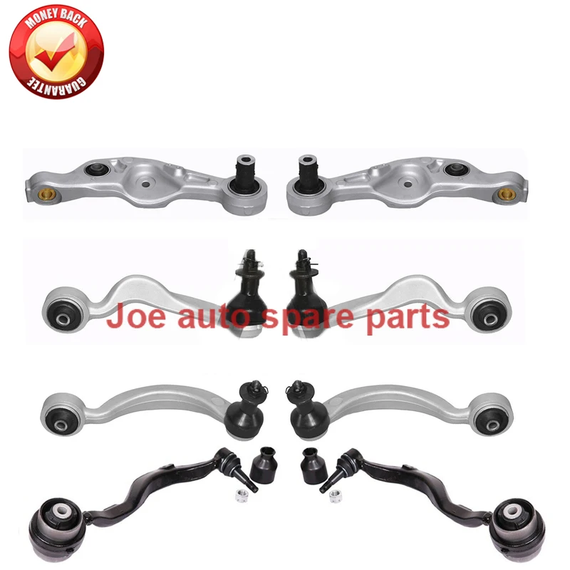 Wheel Suspension Full Set 4 Pairs Control Arms For Lexus LS460 Saloon UVF4 USF4 1UR-FSE 1UR-FE 4608cc 4.6L  2006-