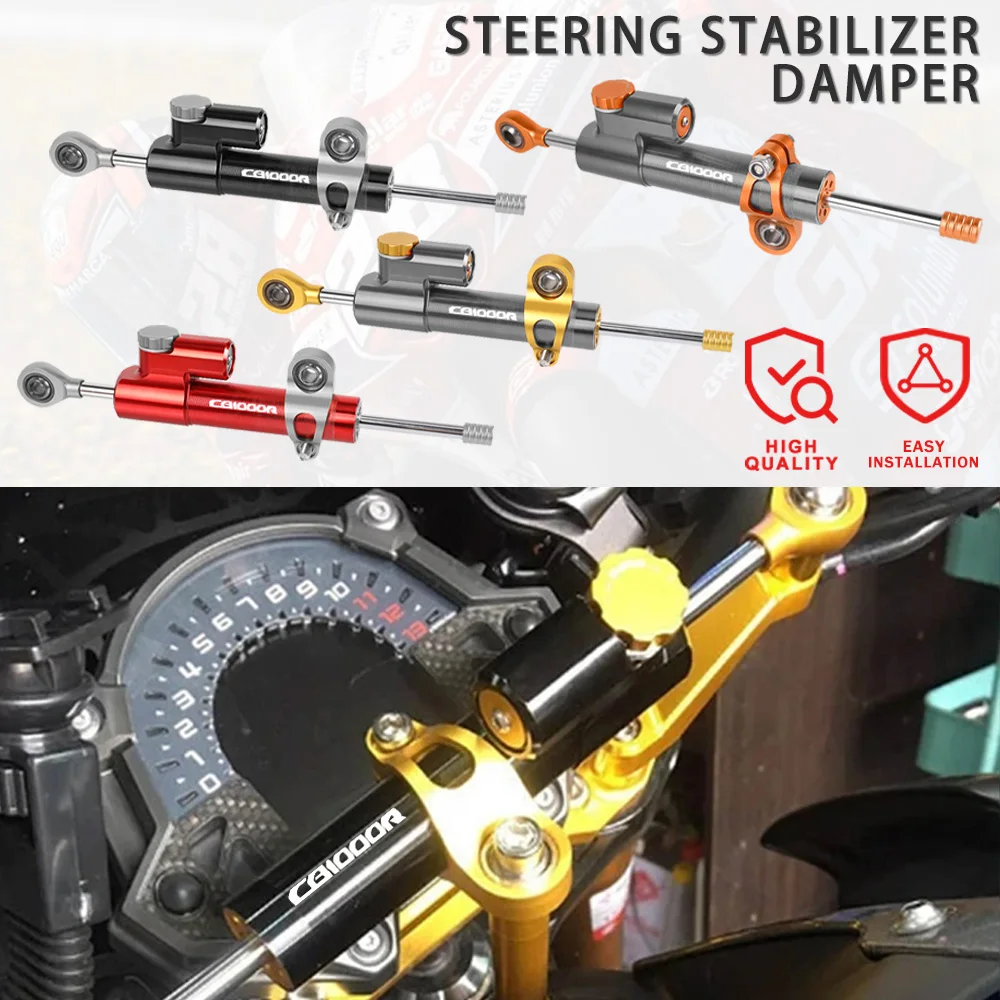 

For Honda CB1000R CB 1000R CB1000 R 2008-2020 2021 2022 Motorcycle Accessories Adjustable Steering Damper Stabilizer Control