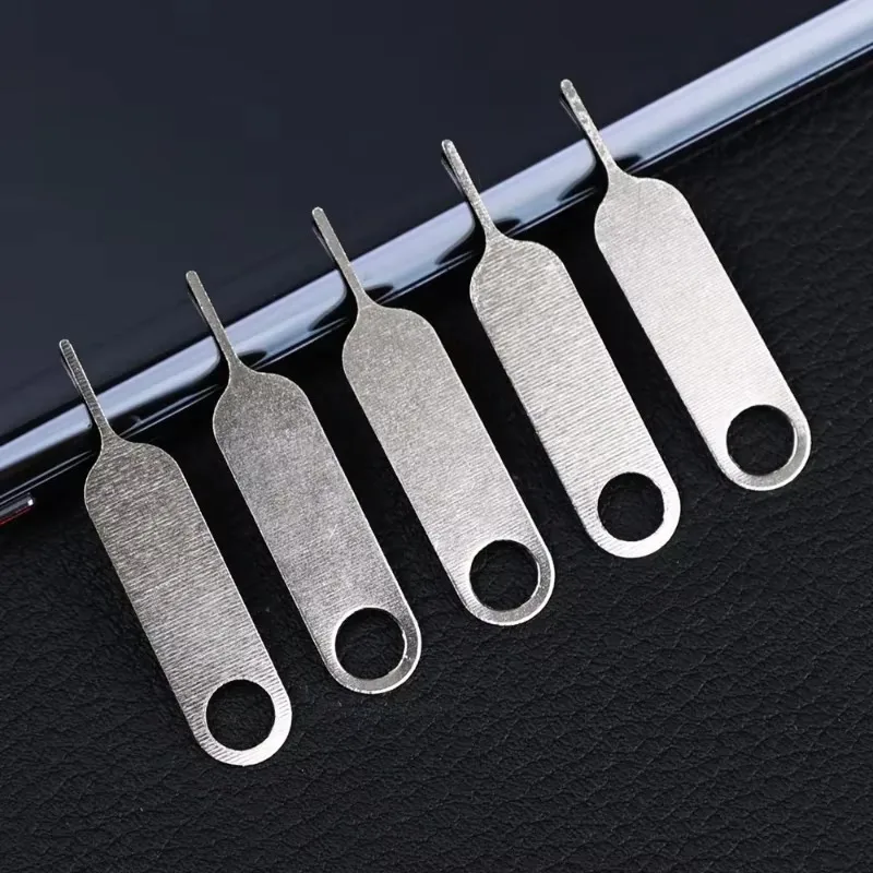 Universal SIM Card Tray Eject Pin Ejector Openning Tool for iPhone iPad HTC Samsung Xiaomi Huawei Sim Card Opener Remover Needle