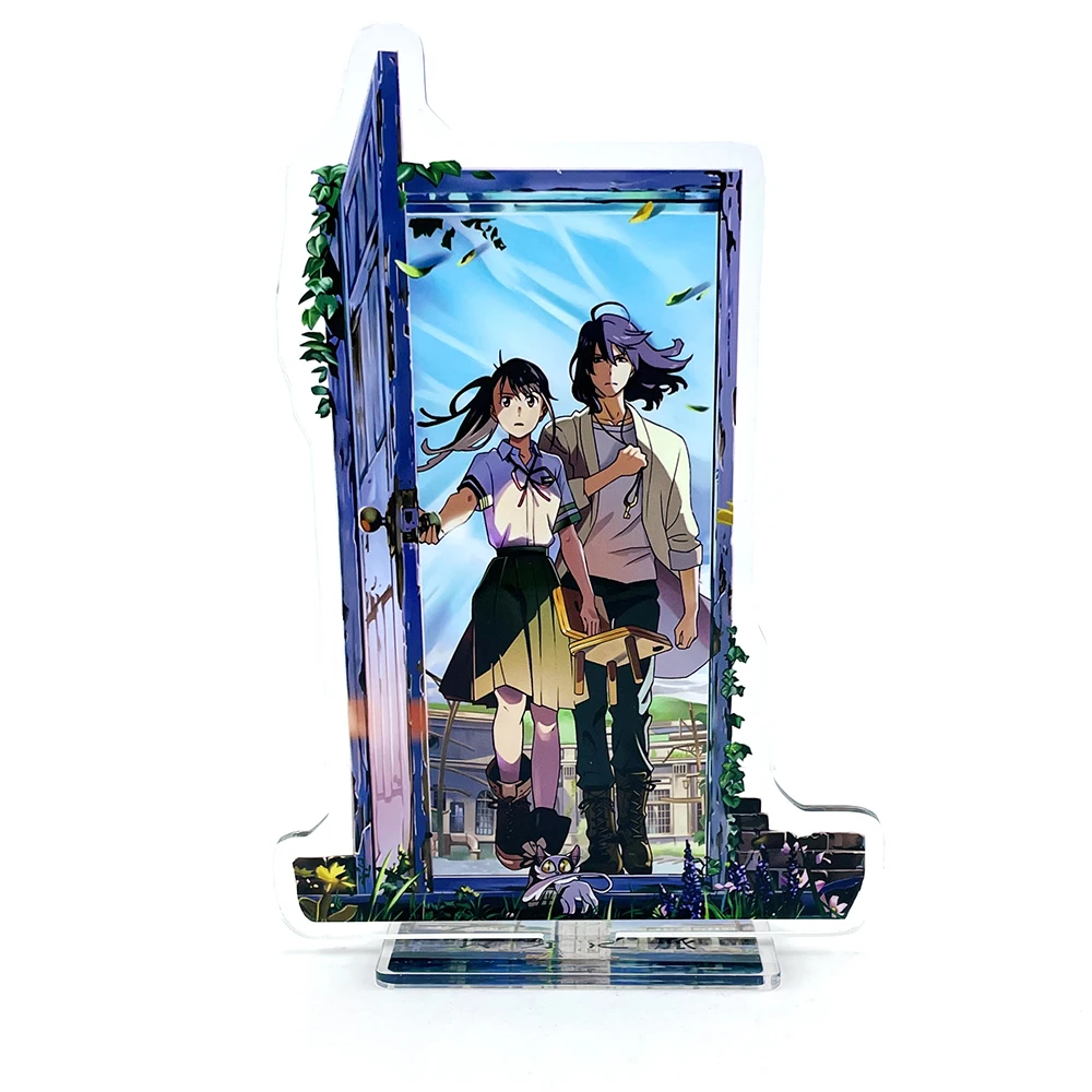 

Suzume no Tojimari Suzume's Door-Locking Suzume Iwato Munakata Souta couple acrylic stand figure model plate cake topper anime