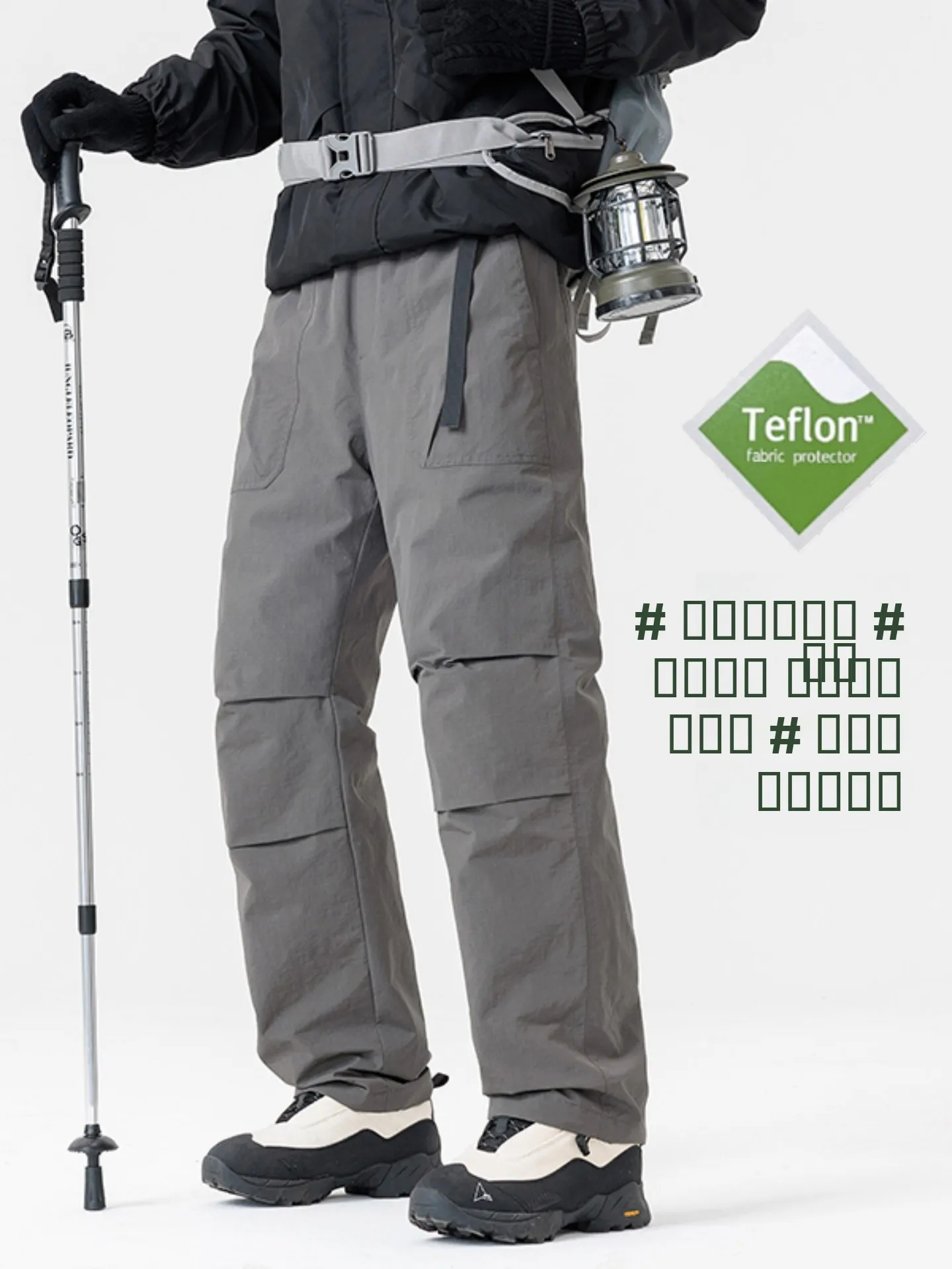 

Outdoor Winter Trousers Fce Lined down Pants Men Women Skiing Trousers Windproof Warmth Retention Special Fluorine Coating