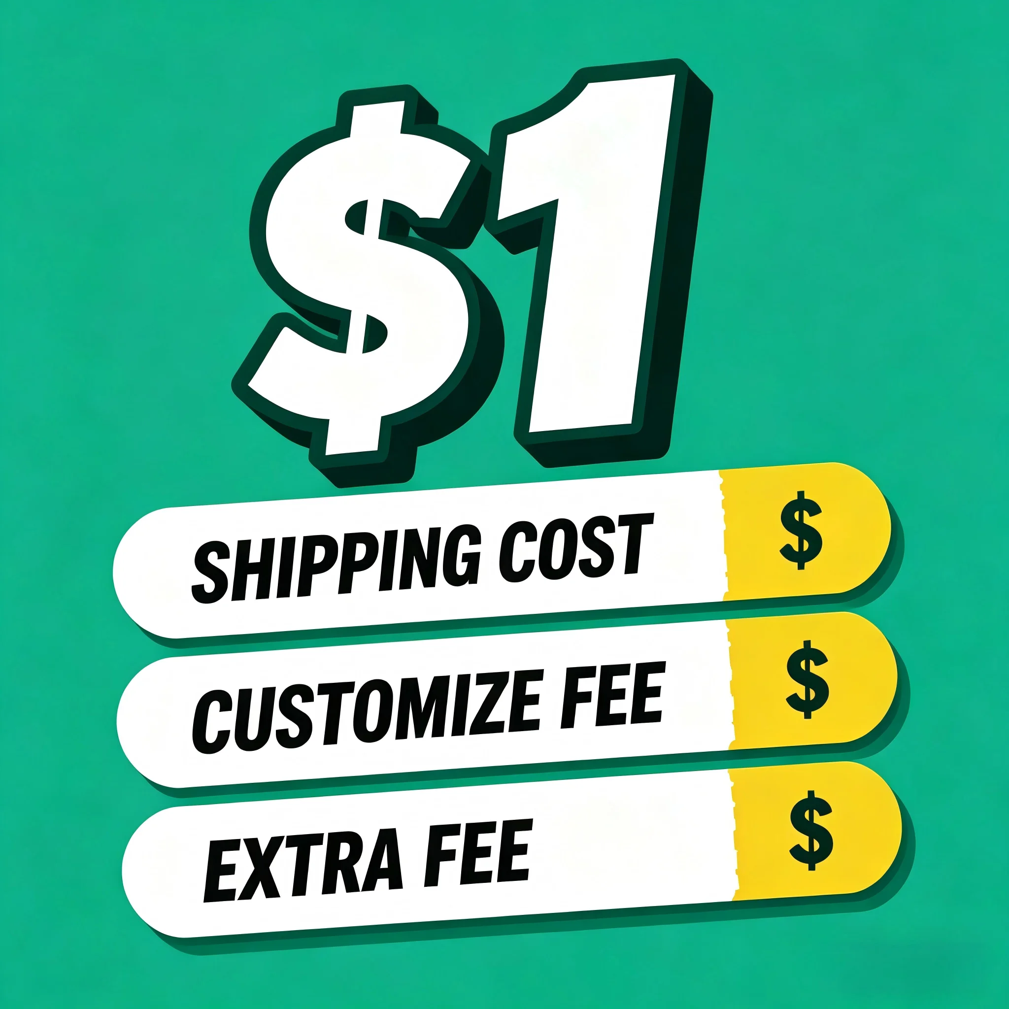 

Extra Fee, cost just for the balance of your order/shipping cost/ remote address/Additional fees,