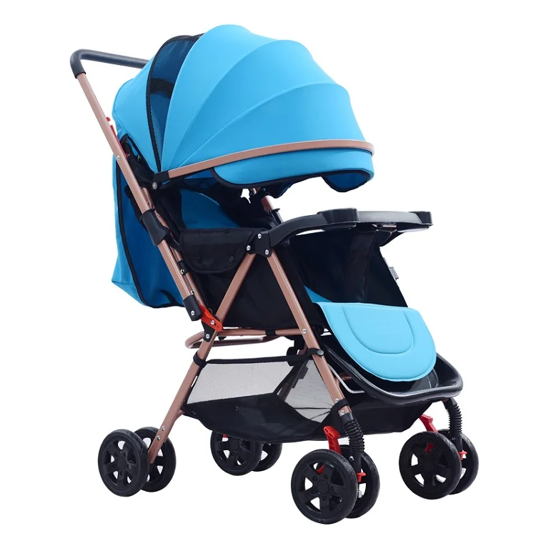 Customized pushchair with reversible handle