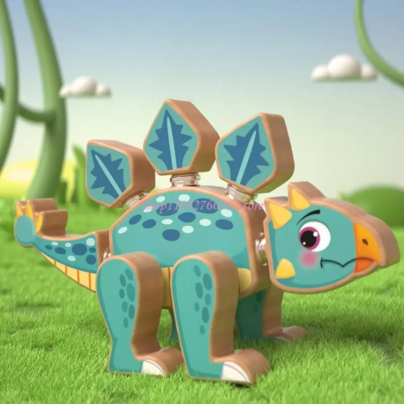 R6FDファインモータースキルの恐竜コンストラクションセットボーイズガールズ教育おもちゃ
