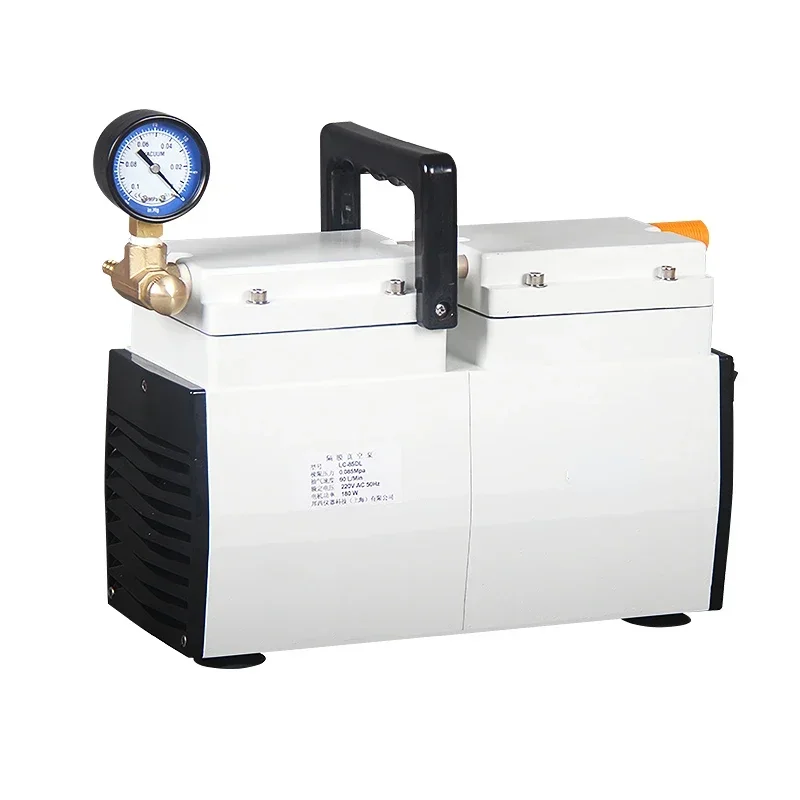 Lab Oil-Free Diaphragm Vacuum Pump Small Suction Positive & Negative Pressure Device for Scientific Research