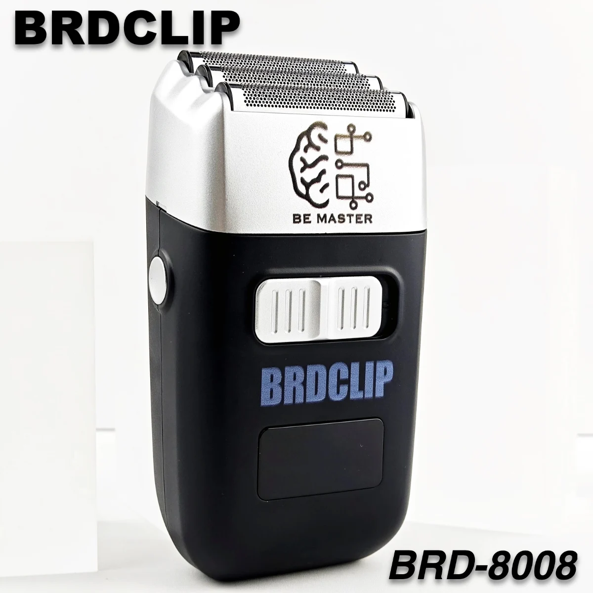 Tondeuse à cheveux professionnelle sans fil pour hommes, rasoir à 7000 tr/min, coque ABS, salon de coiffure, tête d'huile, coupe de cheveux BRDCLIP 8008